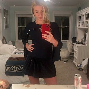 Abercrombie kids velvet skirt